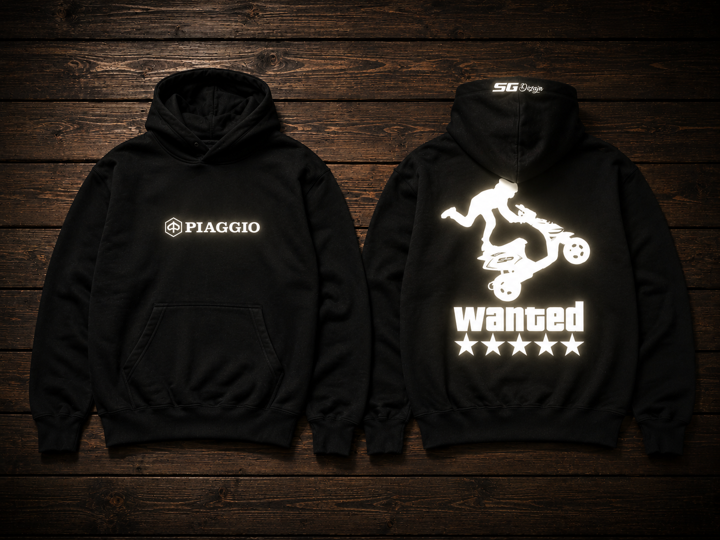 Zip-Kapuzenpullover
